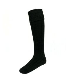 Black Kilt Hose 