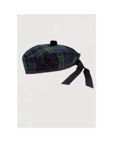 Glengarry Black Watch Tartan Hat