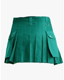 BEAUTIFUL GREEN WOMENS UTILITY KILT