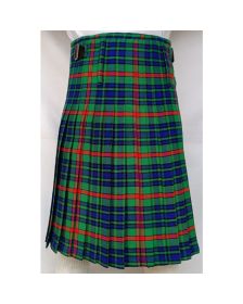 Casual Green Tartan Kilt