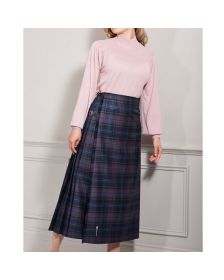 Beautiful Women Long Tartan Skirt 