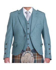 Lovat Blue Beautiful Argyle Kilt Jacket 