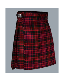 MacDonald Tartan Kilt For Women 