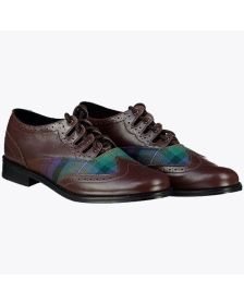 New Style Leather Brown Ghillie Brogues