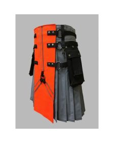 Modern Design Canvas Utility Kilt 