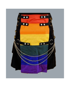 Rainbow Apron Pride Kilt 