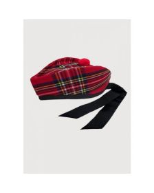 Royal Stewart Scottish Glengarry Hat 