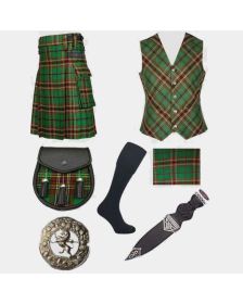 Tara Murphy Tartan Utility Kilt & with Accessories Deal