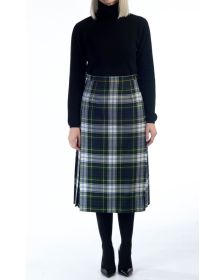 Dress Gordon Tartan Women Long Tartan Skirt 