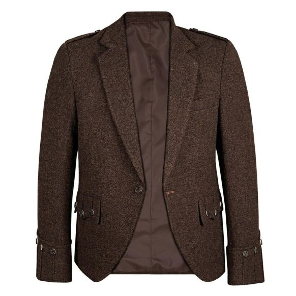 Scottish Beautiful Brown Argyle Jacket 