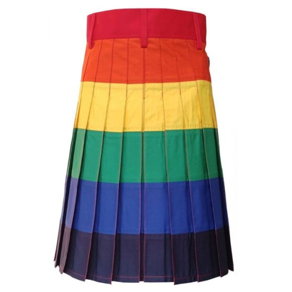 Active Men Rainbow Utility Kilt 