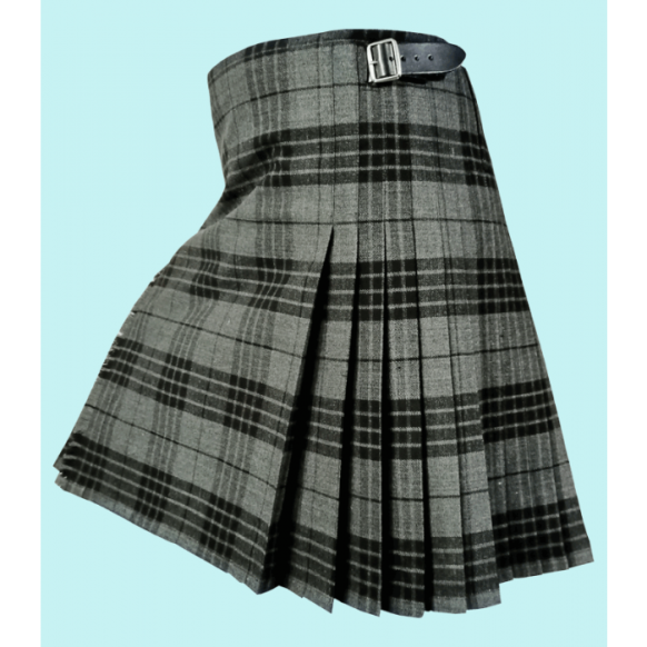 Hamilton Grey Tartan Kilt