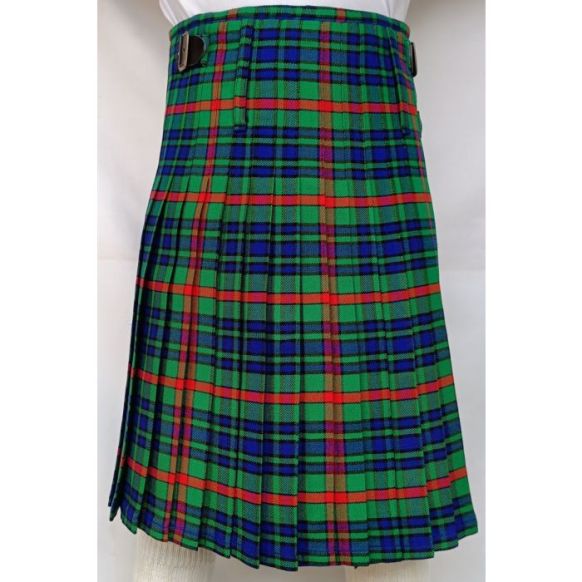 Casual Green Tartan Kilt