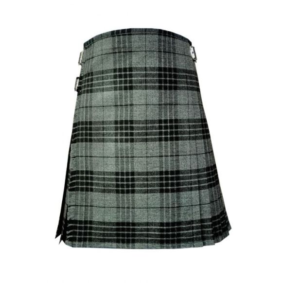 Hamilton Grey Tartan Kilt