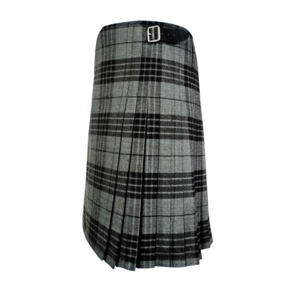Hamilton Grey Tartan Kilt