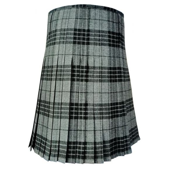 Hamilton Grey Tartan Kilt