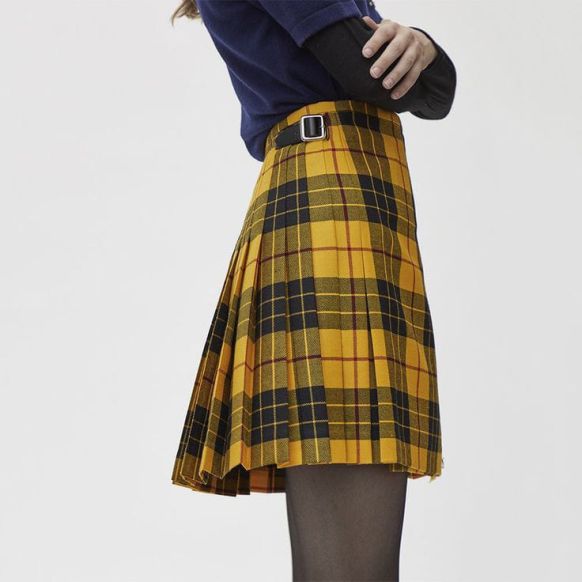 Macleod Of Lewis Tartan Women Long Skirt
