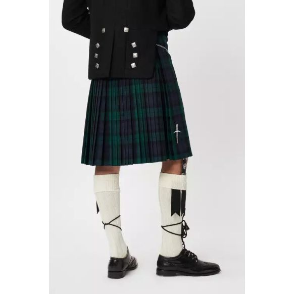 Black Watch Prince Charlie Jacket Scottish Kilt Outfit