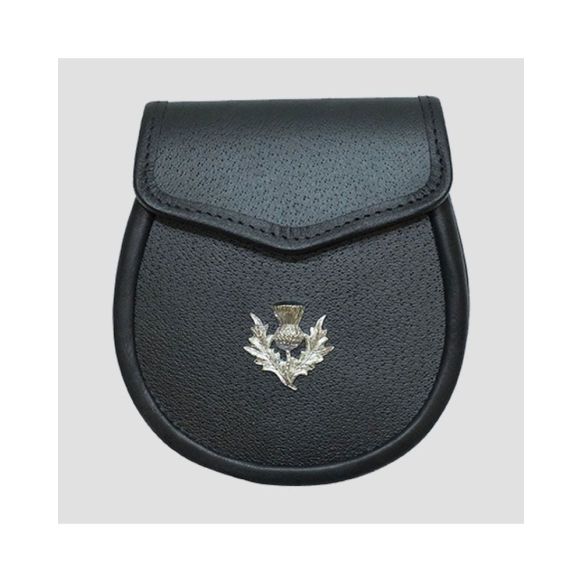 Beautiful Traditional Pure Leather Sporran 
