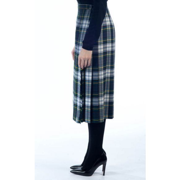 Dress Gordon Tartan Women Long Tartan Skirt 