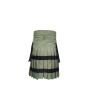 Black Lining Olive Green Utility Kilt 