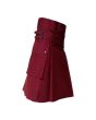 Maroon Utility Kilt