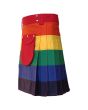 Active Men Rainbow Utility Kilt 