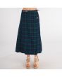 Black Watch Tartan Women Fashion Skirt