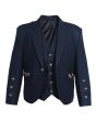 Scottish Beautiful Blue Argyle Jacket 
