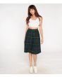 Hunting Stewart Tartan Women Fashion Skirt 