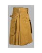 Khaki Modern Utility Kilt