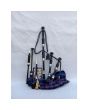  Black Finish Pride Of Scotland Tartan Bagpipe Set