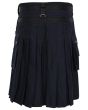 Red Navy Deluxe Utility Fashion Kilt