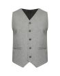 Light Grey Tweed Beautiful Argyle Jacket